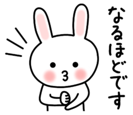Convenient Sticker of Rabbit 3 sticker #10867949