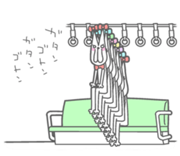 Atama ga itaku naru type no sticker. sticker #10868528