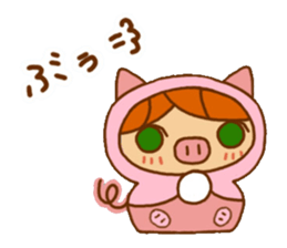 Sticker of Karin-chan(Matryoshka) sticker #10868607