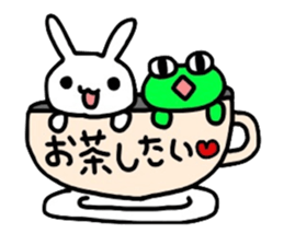 Rabbit of HI-AI2 sticker #10868758