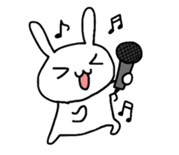 Rabbit of HI-AI2 sticker #10868767