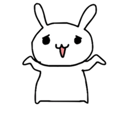 Rabbit of HI-AI2 sticker #10868769