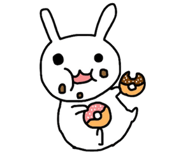 Rabbit of HI-AI2 sticker #10868771