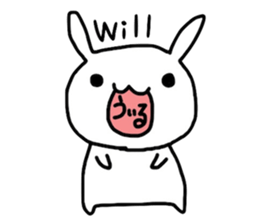 Rabbit of HI-AI2 sticker #10868777