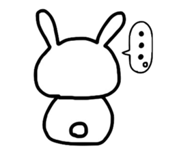 Rabbit of HI-AI2 sticker #10868785