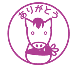 Animal seal sticker #10868798