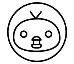 Animal seal sticker #10868808