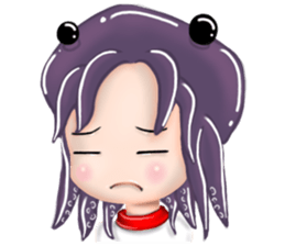 J-pus chibi facial expressions sticker #10869130