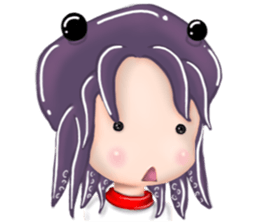 J-pus chibi facial expressions sticker #10869135