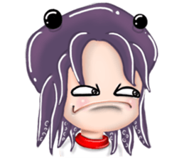 J-pus chibi facial expressions sticker #10869151