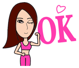 Health Spice Girl sticker #10869722