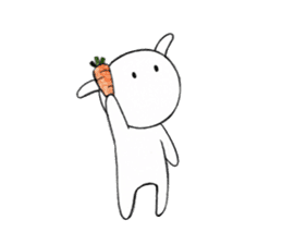 Love carrots. sticker #10870291