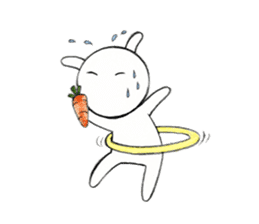 Love carrots. sticker #10870302