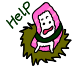 Cute Sushi sticker #10870354