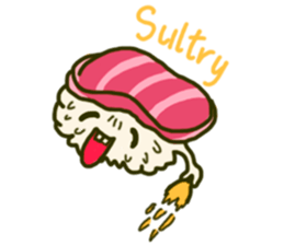 Cute Sushi sticker #10870357