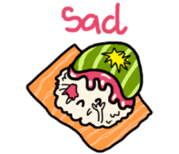Cute Sushi sticker #10870358