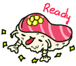 Cute Sushi sticker #10870360