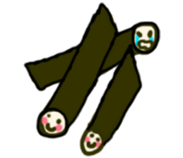 Cute Sushi sticker #10870364