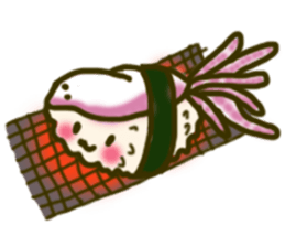 Cute Sushi sticker #10870367
