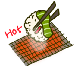 Cute Sushi sticker #10870368
