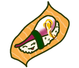 Cute Sushi sticker #10870370
