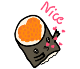 Cute Sushi sticker #10870373