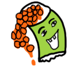 Cute Sushi sticker #10870384