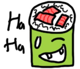 Cute Sushi sticker #10870385