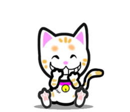 tama of cat sticker #10870627