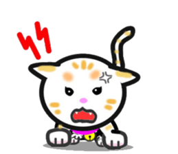 tama of cat sticker #10870628