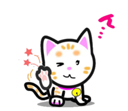 tama of cat sticker #10870630