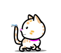 tama of cat sticker #10870635