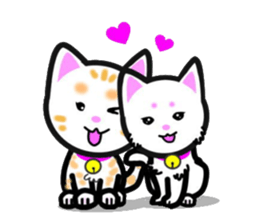 tama of cat sticker #10870637