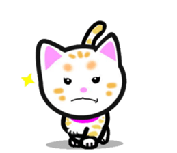 tama of cat sticker #10870639