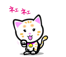 tama of cat sticker #10870645