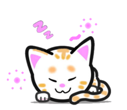 tama of cat sticker #10870654