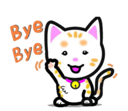 tama of cat sticker #10870655