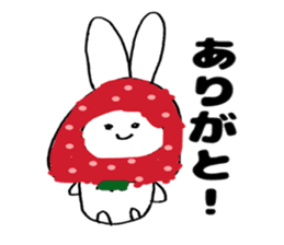 strawberry.rabbit sticker #10870743