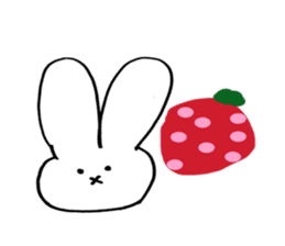 strawberry.rabbit sticker #10870751
