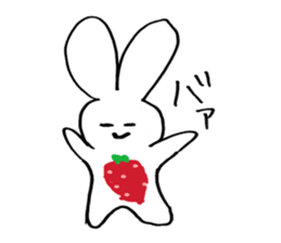 strawberry.rabbit sticker #10870755