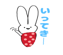 strawberry.rabbit sticker #10870757