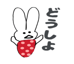 strawberry.rabbit sticker #10870759