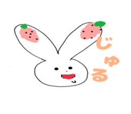 strawberry.rabbit sticker #10870762