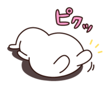 Rabbit a good mood sticker #10871294