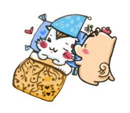 a bi a pu lovely life more sticker #10872216