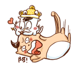 a bi a pu lovely life more sticker #10872222