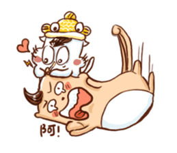 a bi a pu lovely life more sticker #10872222