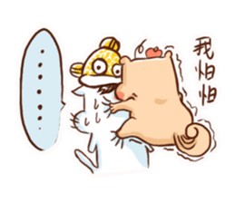 a bi a pu lovely life more sticker #10872223