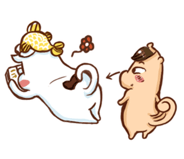 a bi a pu lovely life more sticker #10872228