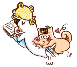 a bi a pu lovely life more sticker #10872230